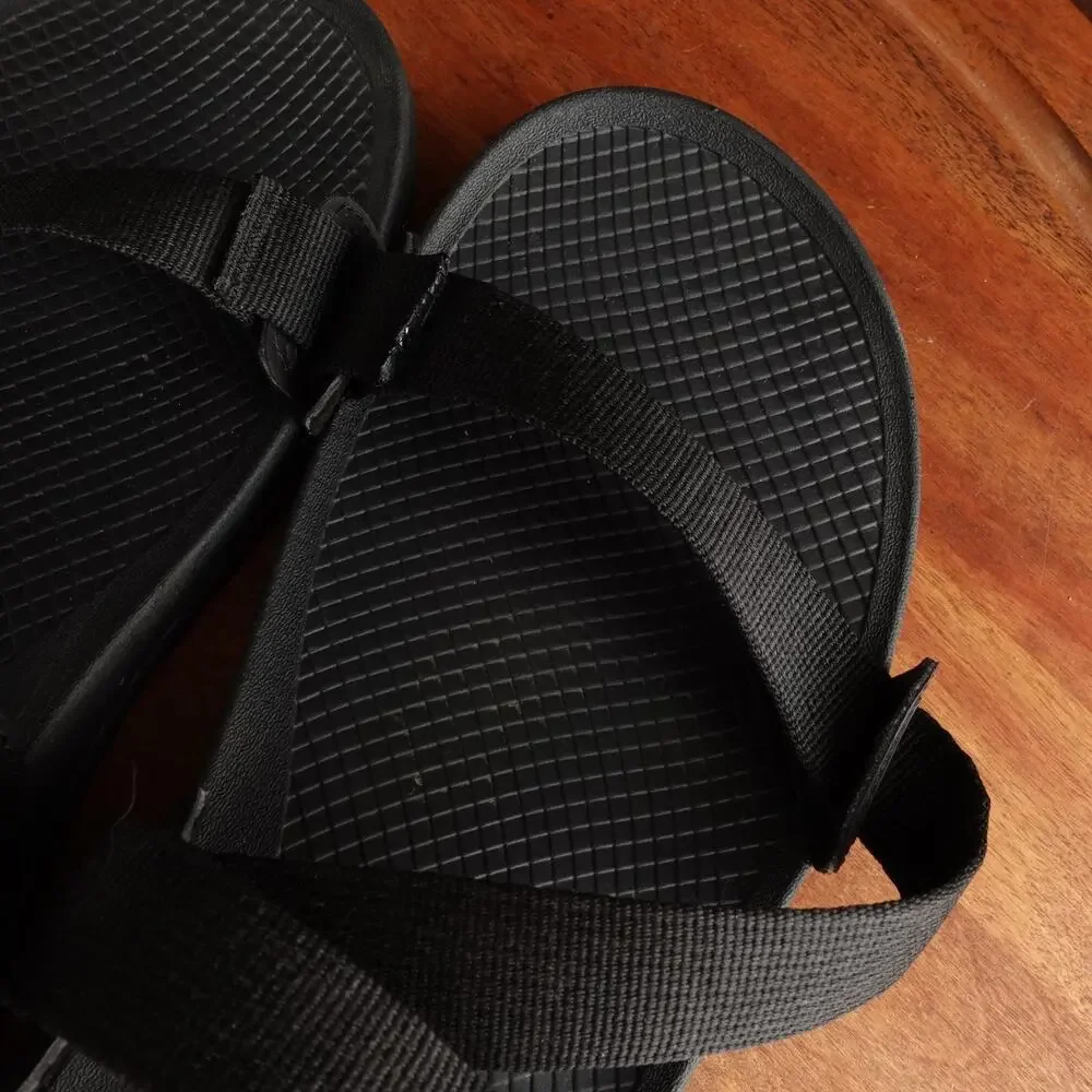 Chaco Sandals Mens SZ‎ 13 Black Lowdown Outdoor Waterproof Hiking Gorpcore Shoes